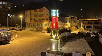 Beycuma Beldesine Madenci Heykelli Saat Kulesi Büyük Beğeni Topladı