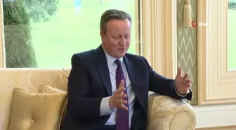 Cumhurbaşkanı Erdoğan, Birleşik Krallık Dışişleri Bakanı Cameron'u Kabul Etti