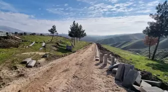 Diyarbakır'ın Silvan ilçesinde yeni mezarlık alanı ve gasilhane inşa ediliyor