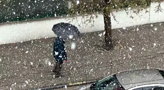 Gaziantep'e yılın ilk kar yağışı başladı