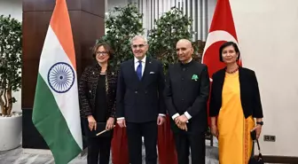 Hindistan'ın 75'inci Cumhuriyet Bayramı Ankara'da kutlandı
