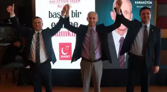 Saadet Partisi Yerel Seçim Hazırlıklarını Sürdürüyor