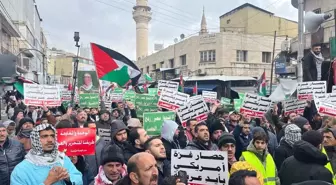 Ürdünlüler İsrail'in Gazze ablukasını protesto etti