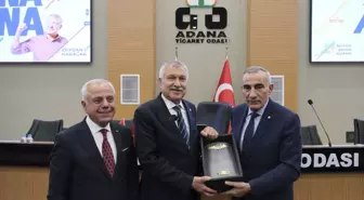 Adana Büyükşehir Belediye Başkanı Zeydan Karalar, Adana Ticaret Odası Meclis Toplantısı'na katıldı