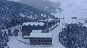 Ordu'nun Kabadüz ilçesindeki Çambaşı Kayak Merkezi'ne doğalgaz verilmeye başlandı