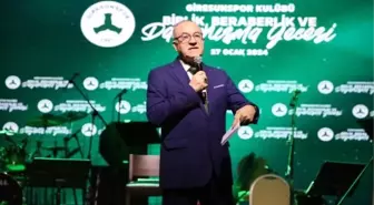 Giresunspor dayanışma gecesi İstanbul'da yapıldı