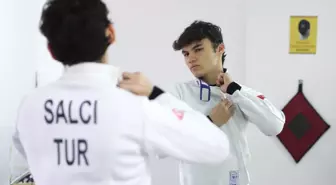 Antalyalı Sporcu Nurettin Can Salcı, Modern Pentatlonda Başarı İçin Çalışıyor