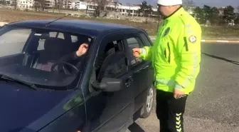 Kırklareli'nde trafik denetiminde kuralları ihlal eden sürücülere cezai işlem uygulandı