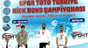 Muğla'dan Kickboks Şampiyonası'nda Türkiye 3'üncüsü