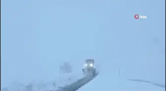 Siirt'te kar nedeniyle kapanan yollar ulaşıma açıldı