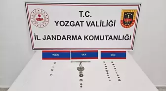 Yozgat'ta Tarihi Eser Operasyonu: 18 Sikke ve 11 Obje Ele Geçirildi