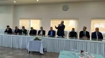 Orman ve Su İşleri eski Bakanı Prof. Dr. Veysel Eroğlu, Aydın'da Cumhur İttifakı'nın adaylarına destek istedi