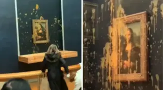 İklim aktivistlerinden Mona Lisa'ya çorbalı saldırı