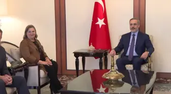 Dışişleri Bakanı Hakan Fidan, ABD Dışişleri Bakan Yardımcısı Vekili ve Siyasi İşler Müsteşarı Victoria Nuland ile Ankara'da bir araya geldi