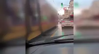 Güngören'de tramvaylar çarpıştı