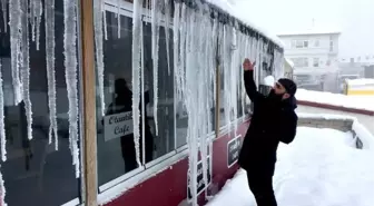 Ardahan'da hava sıcaklığı eksi 32 derece ile rekor kırdı