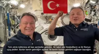 Türkiye'nin ilk astronotu Alper Gezeravcı uzaya Yörük nazarlığı götürdü