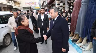 Cumhur İttifakı'nın Adana Büyükşehir Belediye Başkan adayı Fatih Mehmet Kocaispir esnafı ziyaret etti