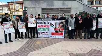 Konya esnafından 'Bir Günlük Kazancım Gazze'ye' projesi