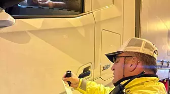 Ordu'da yapılan trafik denetimlerinde 13 bin 548 araç kontrol edildi