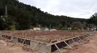 Marmaris Belediyesi Orhaniye Mahallesi'nde yeni sahanın çalışmasına başladı
