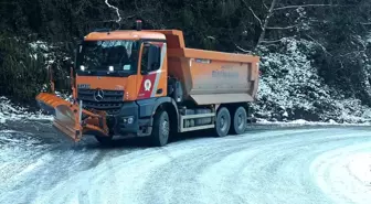 Samsun'da Karla Mücadele Çalışmaları Devam Ediyor