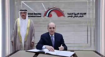 TBMM Başkanı Numan Kurtulmuş, BAE Federal Konsey Başkanı Saqr Ghobash ile görüştü