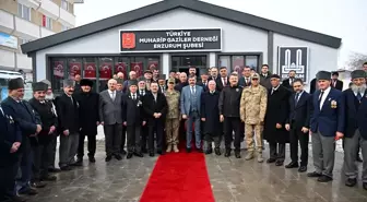 Erzurum'da Türkiye Muharip Gaziler Derneği binası törenle açıldı