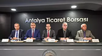 Antalya Ticaret Borsası Ocak Ayı Meclis Toplantısı Gerçekleştirildi