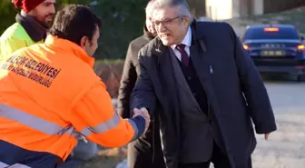 Bilecik Belediye Başkanı Sera Alanında Çalışmaları İnceledi