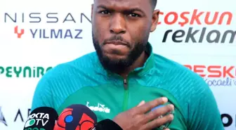 Kocaelispor'un İsveçli forvet oyuncusu Christian Kouakou: 'Merkez santrforda daha rahat oynuyorum ve takıma daha fazla katkı veriyorum'