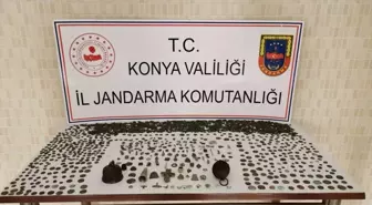 Konya'da tarihi eser operasyonu: 3 şüpheli gözaltına alındı