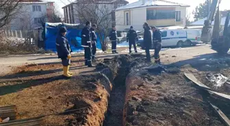 Safranbolu'da Doğal Gaz Borusu Patladı: Bir İşçi Yanık Aldı