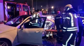 Pendik'te Ehliyetsiz Sürücünün Karıştığı Kaza