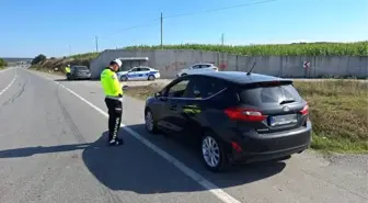 Samsun'da trafik denetimleri sonucunda ölümlü kaza sayısı azaldı