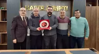 TÜRFAD Elazığ Şubesi, FHGC Başkanı Serkan Gürtürk'ü ziyaret etti