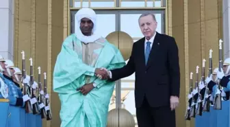 Cumhurbaşkanı Erdoğan, Nijer Başbakanı ve Ekonomi-Finans Bakanı Zeine'yi kabul etti