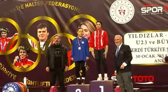 Eskişehirli sporcular U-23 Türkiye Halter Şampiyonası'nda derece elde etti