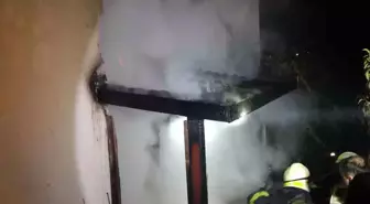 Bodrum'da çıkan yangın itfaiye ve vatandaşlar tarafından söndürüldü