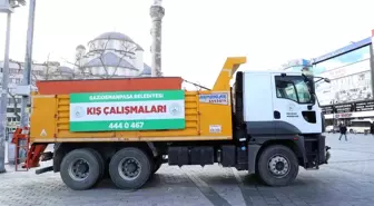 Gaziosmanpaşa Belediyesi Kar Yağışı İçin Önlemler Aldı