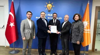 AK Parti Gemlik İlçe Başkanlığına Mehmet Taşar atandı