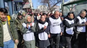 DEM Partisi Kars'ta 'Özgürlük Yürüyüşü' düzenledi