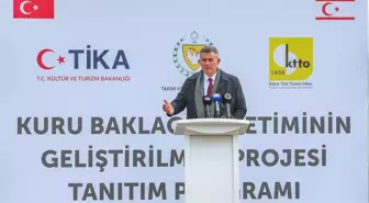 KKTC'de Kuru Baklagiller Üretiminin Geliştirilmesi Projesi Uygulamaya Geçiyor