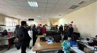 Düzce Gençlik Merkezi Gençleri Düzce Adliyesini Gezdi