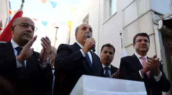 Cumhur İttifakı'nın Muğla Büyükşehir Belediye Başkan adayı Aydın Ayaydın ve Bodrum Belediye Başkan adayı Mehmet Tosun, partililer tarafından karşılandı