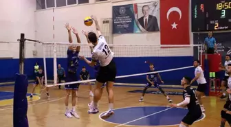 Nazilli Belediyespor Voleybol Takımı Arkas Spor Kulübü'nü 3-0 mağlup etti
