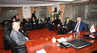 Erzurum Valisi Mustafa Çiftçi, ESOB'a ziyaret gerçekleştirdi