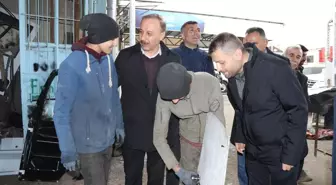AK Parti Mardin Büyükşehir Belediye Başkan Adayı Abdullah Erin Esnafa Ziyarette Bulundu