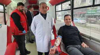 Amasya Kaymakamı Türk Kızılayı'na Kan Bağışında Bulundu
