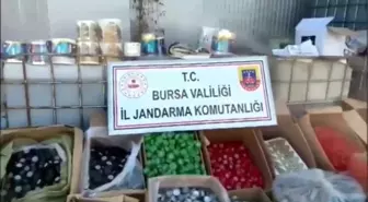 Bursa'da 35 Bin Litre Kaçak Madeni Yağ Ele Geçirildi